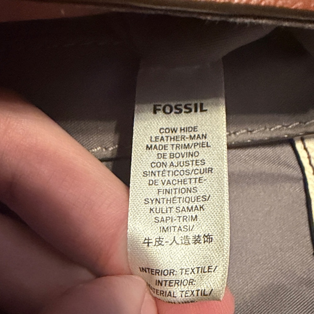 Fossil “Mandy” Small Leather Crossbody Bag - Picture 11 of 16
